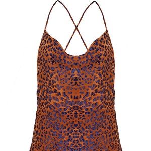 New with tags! Multicolored leopard dress.